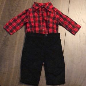 Plaid outfit like new